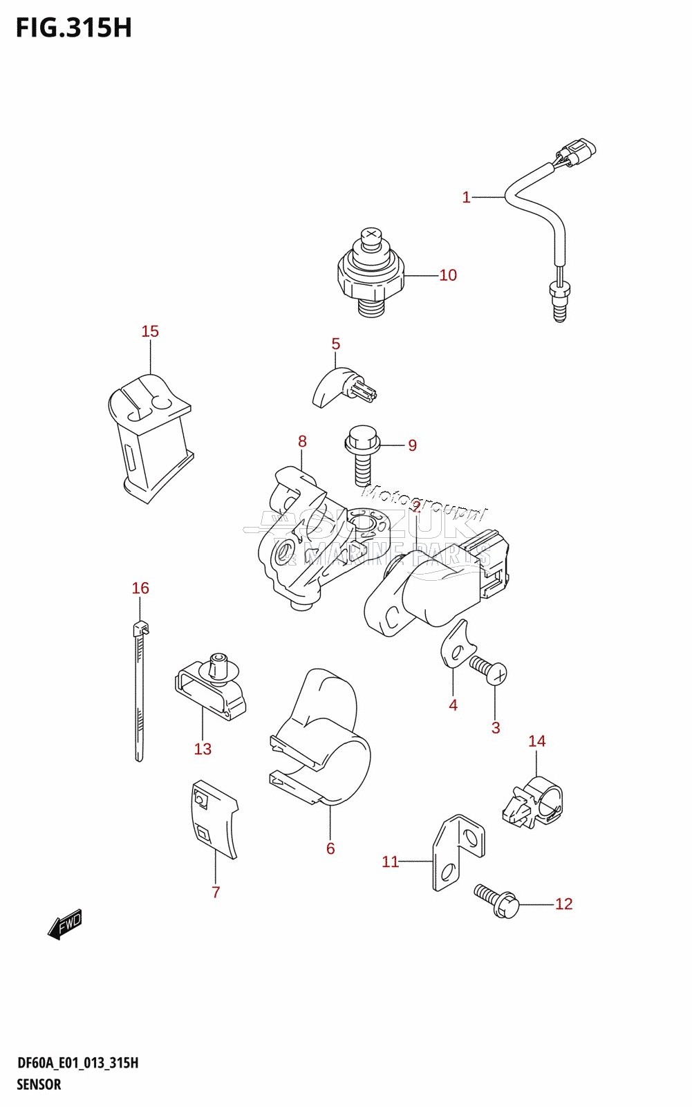 SENSOR (DF60A:E40)