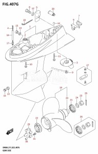 DF40A From 04004F-240001 (E34-Italy)  2022 drawing GEAR CASE (DF40ASVT:E34)