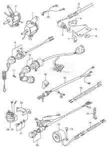 DT85T From 8501-651001 ()  1996 drawing ELECTRICAL (WT,WQ,WHQ ~MODEL:94)(2)