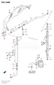 DF175ZG From 17502Z-410001 (E01 E40)  2014 drawing FUEL INJECTOR (DF175ZG:E01)