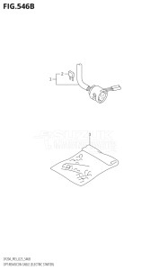 00995F-140001 (2021) 9.9hp P03 E03-USA (DF9.9B   DF9.9B   DF9.9BT   DF9.9BT   DF9.9BTH   DF9.9BTH) DF9.9B drawing OPT:REMOCON CABLE (ELECTRIC STARTER) (SEE NOTE)