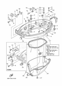 F25LEHA-2009 drawing BOTTOM-COWLING-1