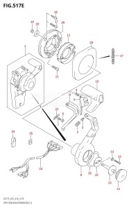 DF175T From 17502F-610001 (E01 E40)  2016 drawing OPT:CONCEALED REMOCON (1) (DF175T:E01)