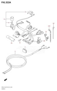 DF9.9A From 00994F-410001 (P03)  2014 drawing HARNESS (DF8A:P03)