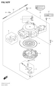 01504F-610001 (2016) 15hp P01-Gen. Export 1 (DF15A  DF15AR  DF15AT  DF15ATH) DF15A drawing RECOIL STARTER (DF15AT:P01)