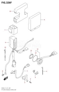 06003F-140001 (2021) 60hp E11-Gen. Export 2 (DF60AVT  DF60AVT_   DF60AVT   DF60AVTH  DF60AVTH_   DF60AVTH) DF60A drawing PTT SWITCH / ENGINE CONTROL UNIT (SEE NOTE)