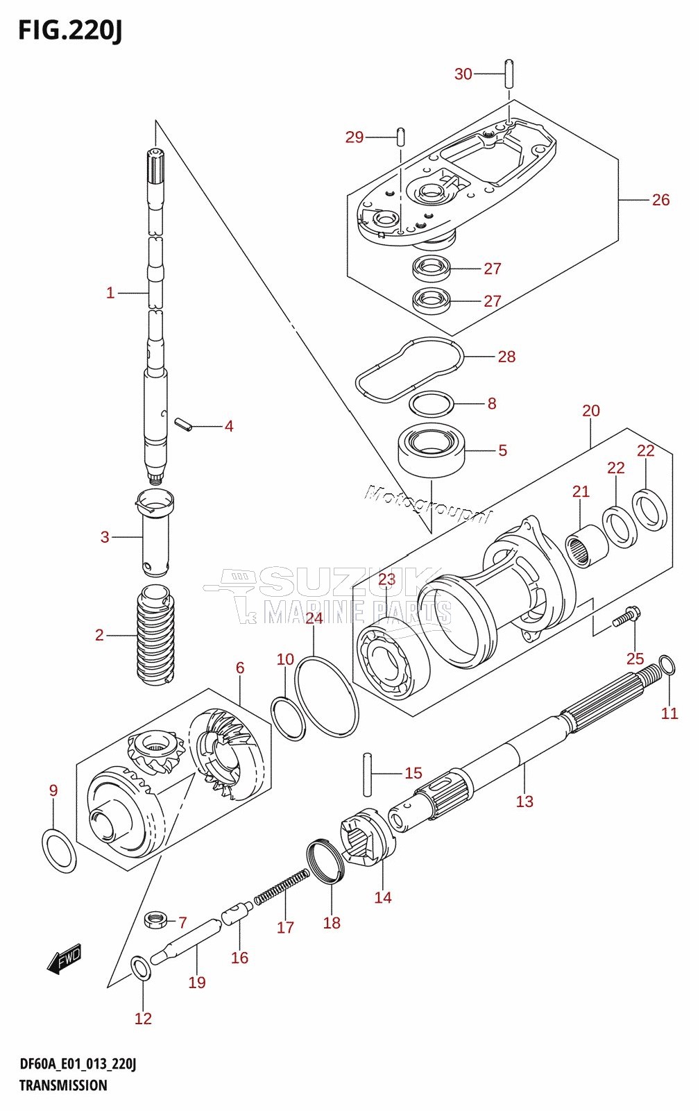 TRANSMISSION (DF60AQH:E01)