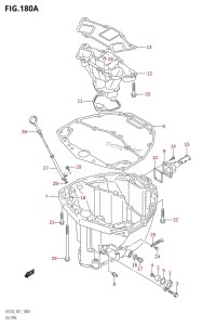 DF250Z From 25001Z-780001 (E01 E40)  2007 drawing OIL PAN