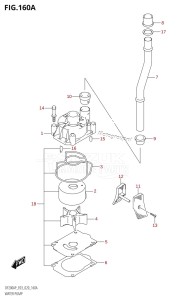 DF150AZ From 15003Z-040001 (E03)  2020 drawing WATER PUMP