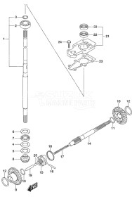 Outboard DF 9.9A drawing Transmission