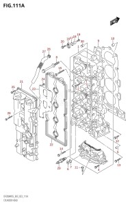 DF150AST From 15004F-040001 (E03)  2020 drawing CYLINDER HEAD (DF200AST,DF200ARSS)