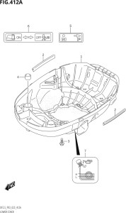 00252F-240001 (2022) 2.5hp P03-U.S.A (DF2.5) DF2.5 drawing LOWER COVER