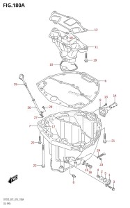 DF225T From 22503F-610001 (E01 E40)  2016 drawing OIL PAN