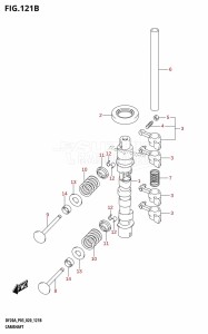 DF9.9B From 00995F-240001 (E03 P03)  2022 drawing CAMSHAFT (E-STARTER)