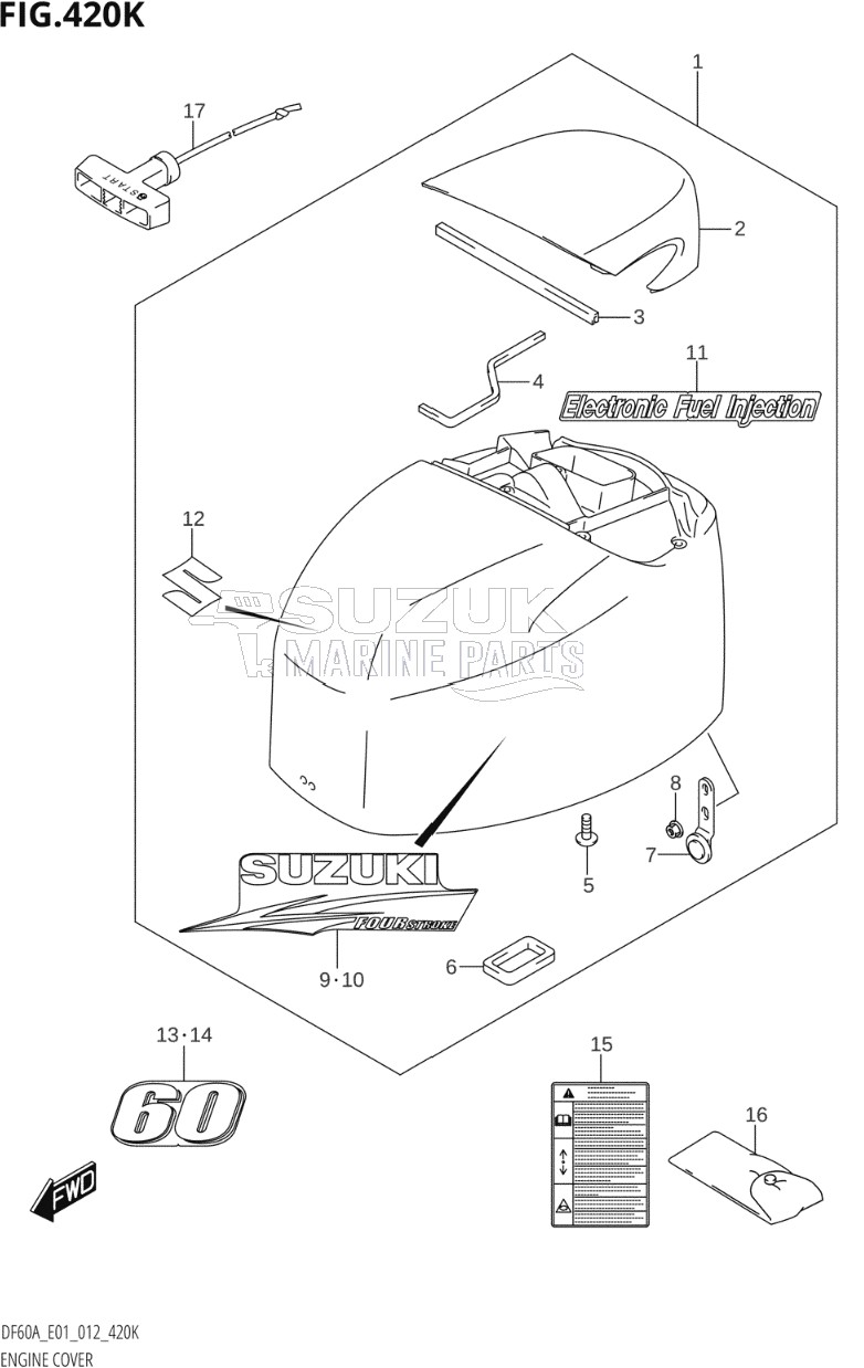 ENGINE COVER (DF60ATH:E01)