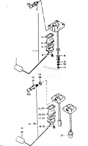 DT40 From 4002-200001 ()  1982 drawing FUEL GAUGE