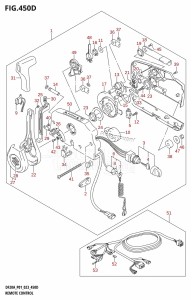 DF20A From 02002F-140001 (E01 P01 P40)  2021 drawing REMOTE CONTROL ((DF9.9BT,DF15AT,DF20AT):(022,023))