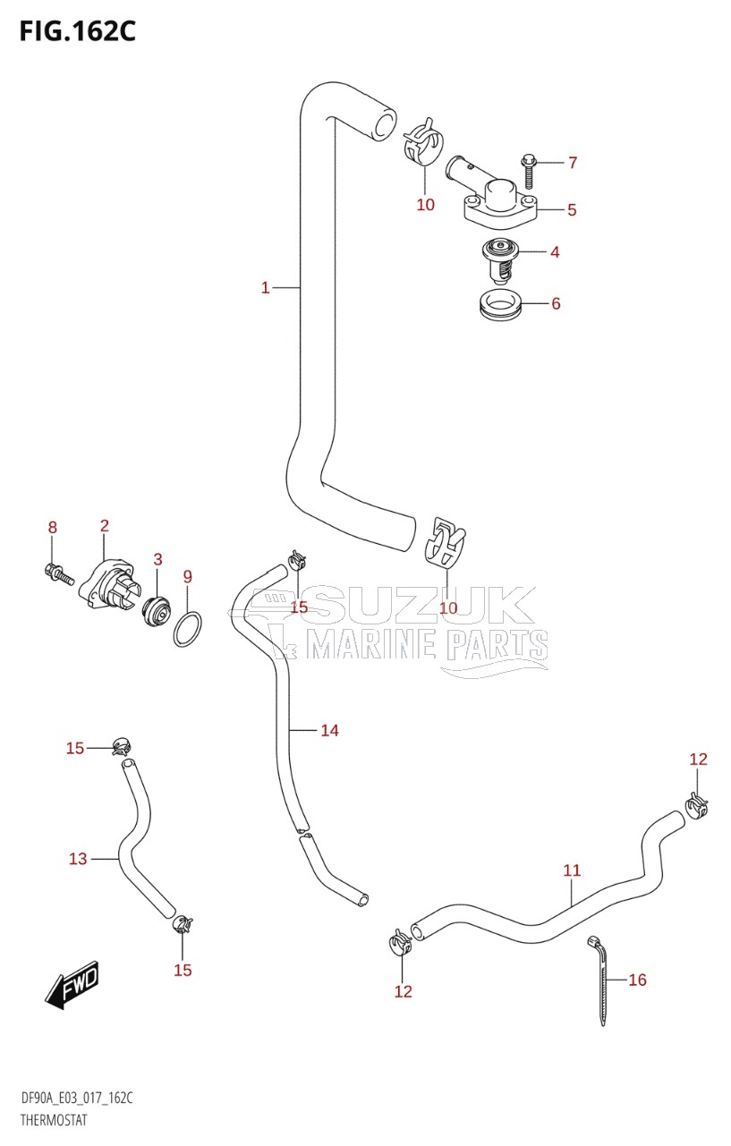 THERMOSTAT (DF90A:E03)