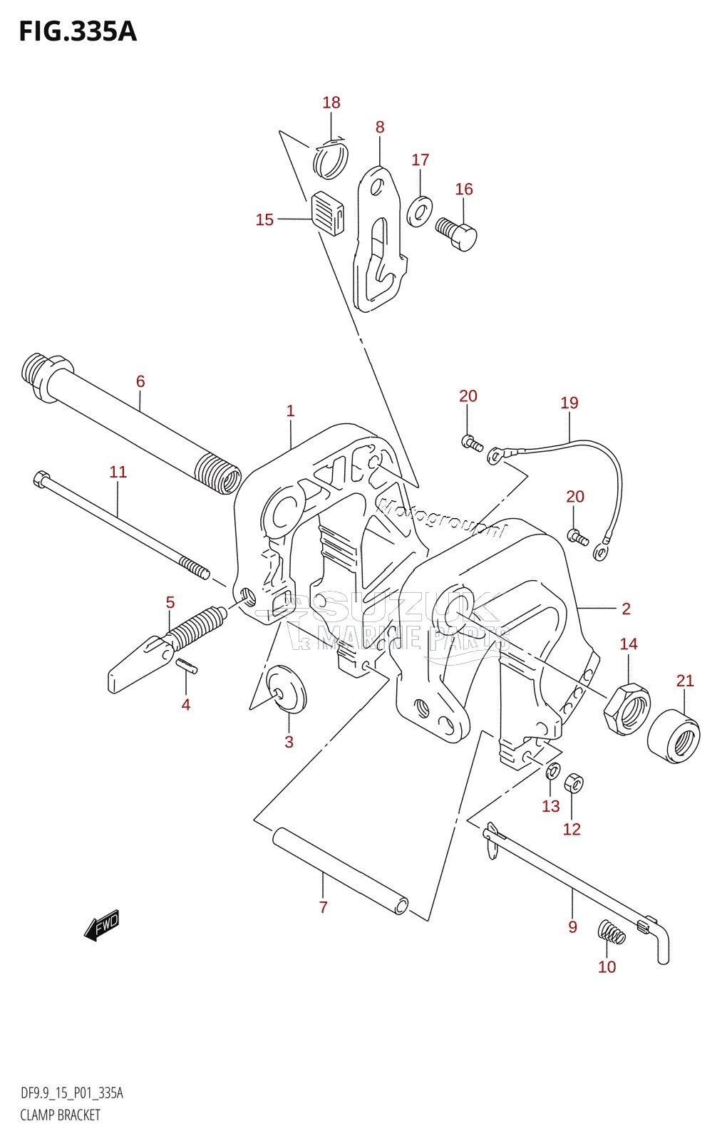 CLAMP BRACKET (K4)