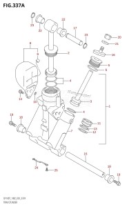 DF140 From 14001F-680001 (E03)  2006 drawing TRIM CYLINDER