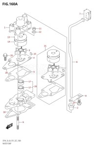 DF6A From 00603F-140001 (P01)  2021 drawing WATER PUMP