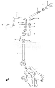 DT5S From 0501-231001 ()  1992 drawing THROTTLE CONTROL