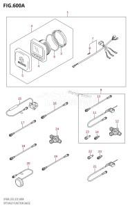 DF50A From 05003F-210001 (E03)  2012 drawing OPT:MULTI FUNCTION GAUGE