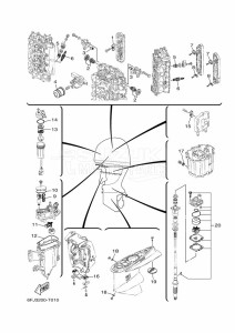 FL250HET drawing MAINTENANCE-PARTS