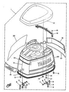 200ETD drawing TOP-COWLING