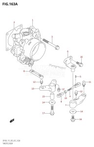 DF100 From 10002F-010001 (E03)  2010 drawing THROTTLE BODY