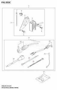 DF20A From 02002F-510001 (P01)  2015 drawing OPT:ELECTRICAL (MANUAL STARTER) (DF20A:P01:M-STARTER)