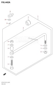 DF200Z From 20002Z-410001 (E03)  2014 drawing DRAG LINK