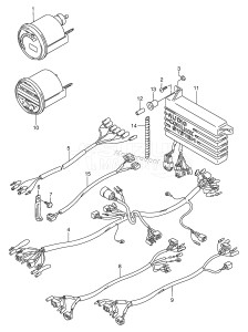 DT200 From 20001-011001 ()  1990 drawing METER (DT200S /​ 200SG)