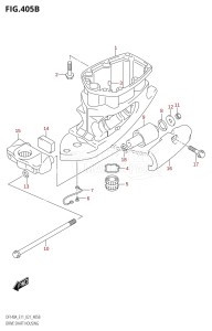 DF140A From 14003F-140001 (E11 E01)  2021 drawing DRIVE SHAFT HOUSING (DF115AT,DF115AZ,DF140AT,DF140AZ)