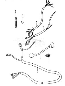 DT9.9 From 0991-200001 ()  1982 drawing WIRING HARNESS