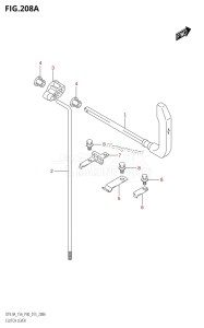 DT9.9A From 00996-510001 (P36 P40)  2015 drawing CLUTCH LEVER (DT9.9A:P40)