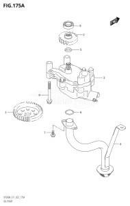 15003Z-040001 (2020) 150hp E01 E03 E40-Gen. Export 1 - USA (DF150AZ) DF150AZ drawing OIL PUMP