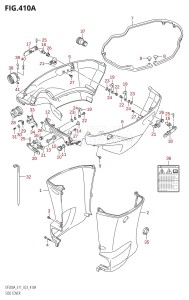 DF150A From 15003F-040001 (E01 E03 E40)  2020 drawing SIDE COVER