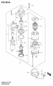 DF60A From 06003F-710001 (E01 E40)  2017 drawing STARTING MOTOR