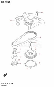 DF30A From 03003F-810001 (P03)  2018 drawing TIMING BELT