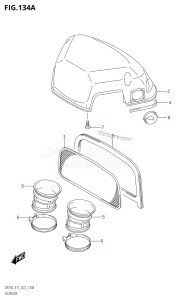 DF250Z From 25003Z-040001 (E40)  2020 drawing SILENCER