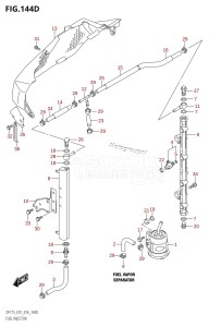 DF175TG From 17502F-610001 (E01 E40)  2016 drawing FUEL INJECTOR (DF150TG:E40)