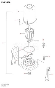 DF40 From 04002F-010001 (E01)  2010 drawing PTT MOTOR ((DF40T,DF50T):(X,Y))