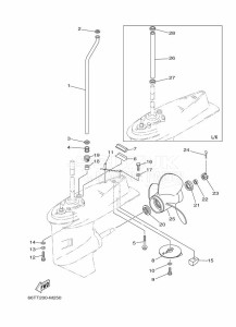 E40XMHL drawing LOWER-CASING-x-DRIVE-2