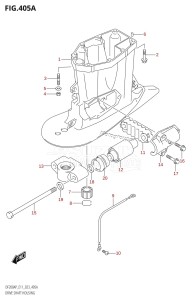 DF150AP From 15003P-040001 (E01 E03 E40)  2020 drawing DRIVE SHAFT HOUSING