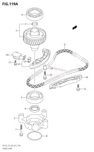 DF175T From 17502F-310001 (E03)  2013 drawing TIMING CHAIN