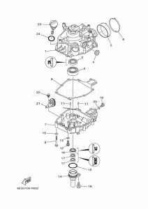 F2-5BMH drawing CYLINDER--CRANKCASE-2