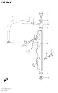 DF100A From 10003F-910001 (E11)  2019 drawing FUEL INJECTOR (E11,E03)