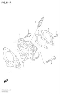 00252F-710001 (2017) 2.5hp P01-Gen. Export 1 (DF2.5) DF2.5 drawing CYLINDER HEAD