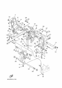 F100BET drawing FRONT-FAIRING-BRACKET